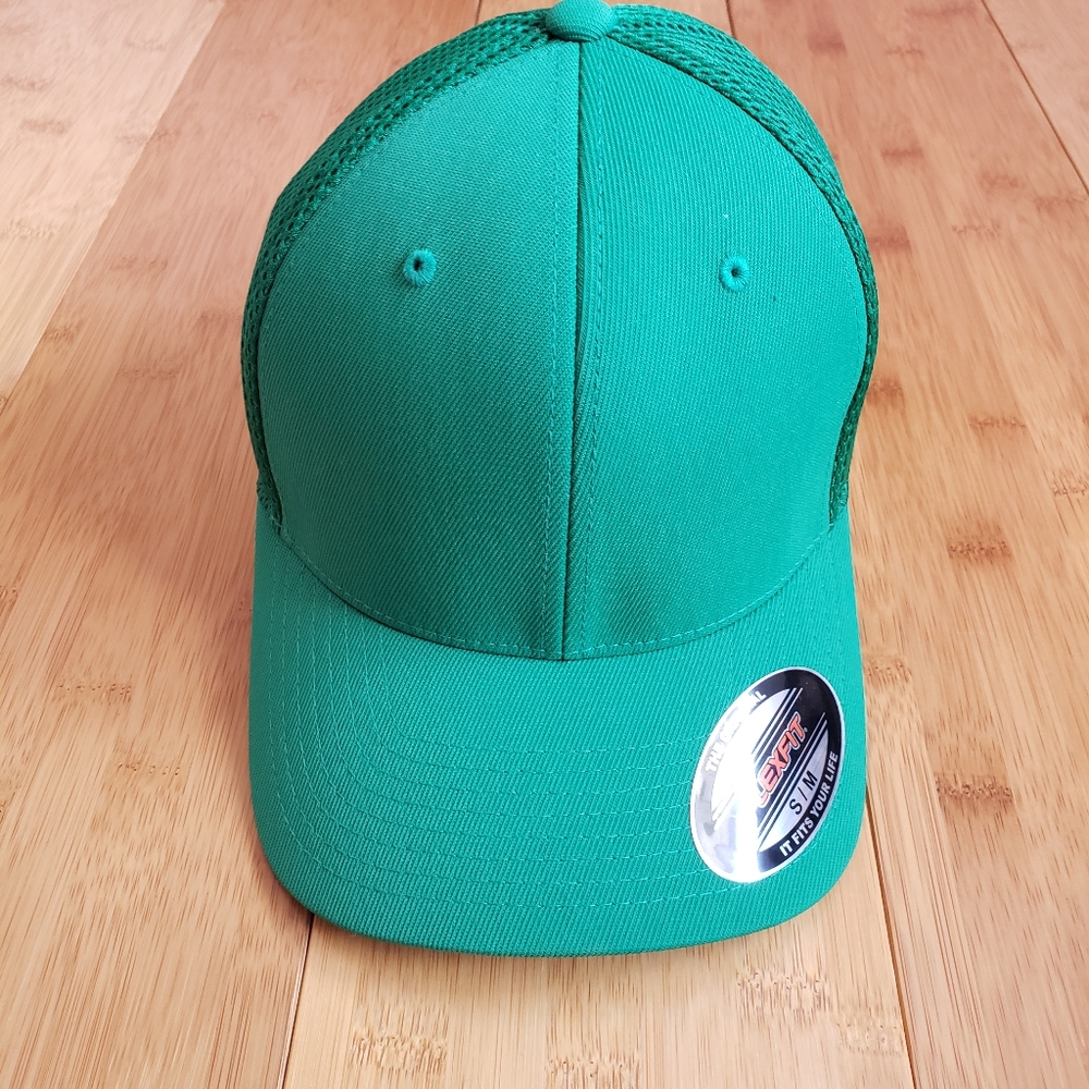 Green Flexfit hat